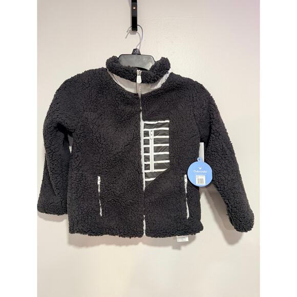Cubcoats Convertable Full Zip Fleece Jacket Turns into a Stuffie Sz 8 - Picture 1 of 4